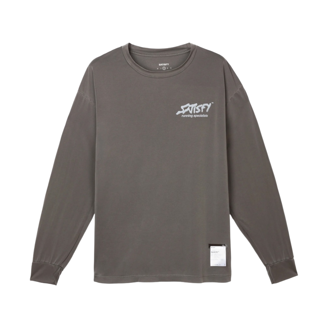 새티스파이 아우라라이트 롱슬리브 티셔츠 미네랄 그래파이트(Satisfy Auralite LS T-Shirt Mineral Graphite) - 2