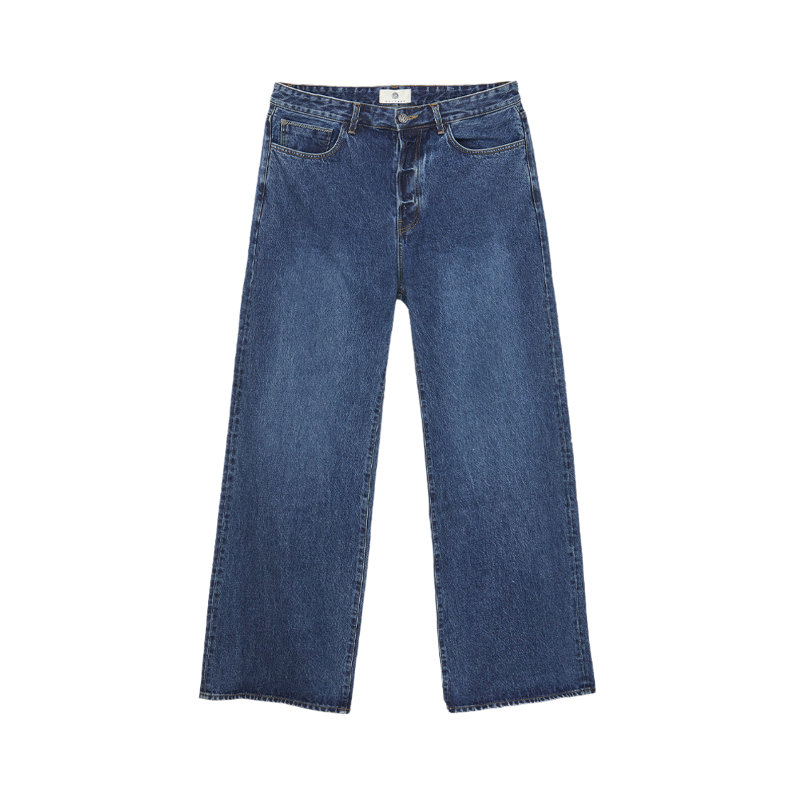 24FWDE01DB Woodman Essential Wide Denim Deep Blue