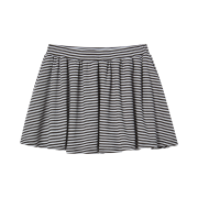 NYXX Stripe Frill Mini Skirt Light Purple