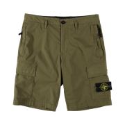Stone Island L0803 Bermuda Shorts Olive Green - 21SS