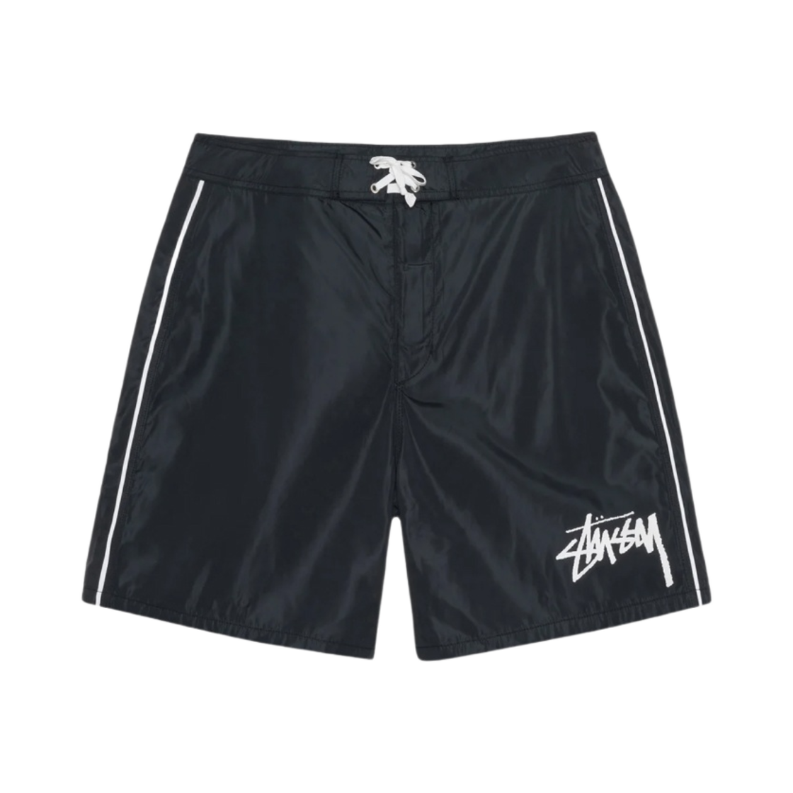 스투시 빅 스탁 보드 쇼츠 블랙