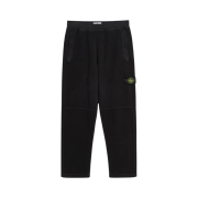 Stone Island 60854 Garment Dyed Gauzed Cotton Nylon Sweatpants Black - 23FW