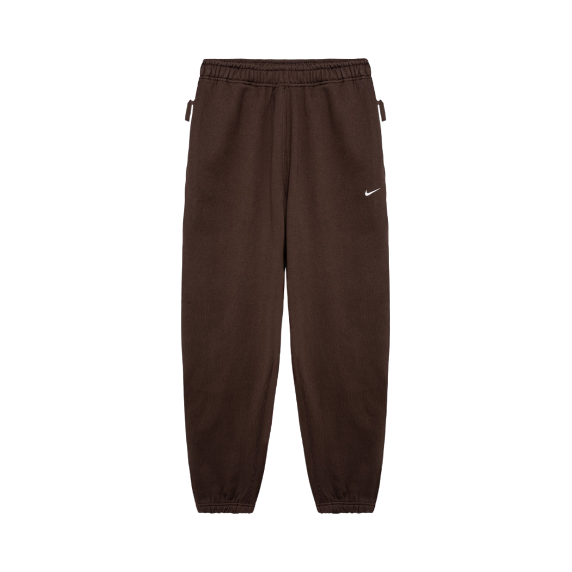DX1364-237 Nike Solo Swoosh Fleece Pants Baroque Brown White - US/EU