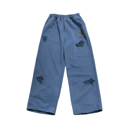 GR25SSMB06SB Grailz Shepherd Washed Sweatpants Sky Blue