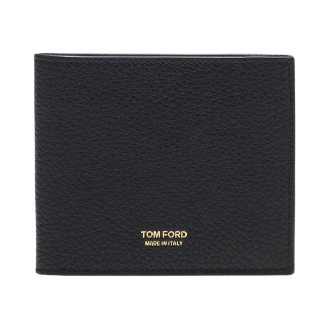 Y0228T-LCL158-U9000 Tom Ford Small Grain Leather Bifold Wallet Black