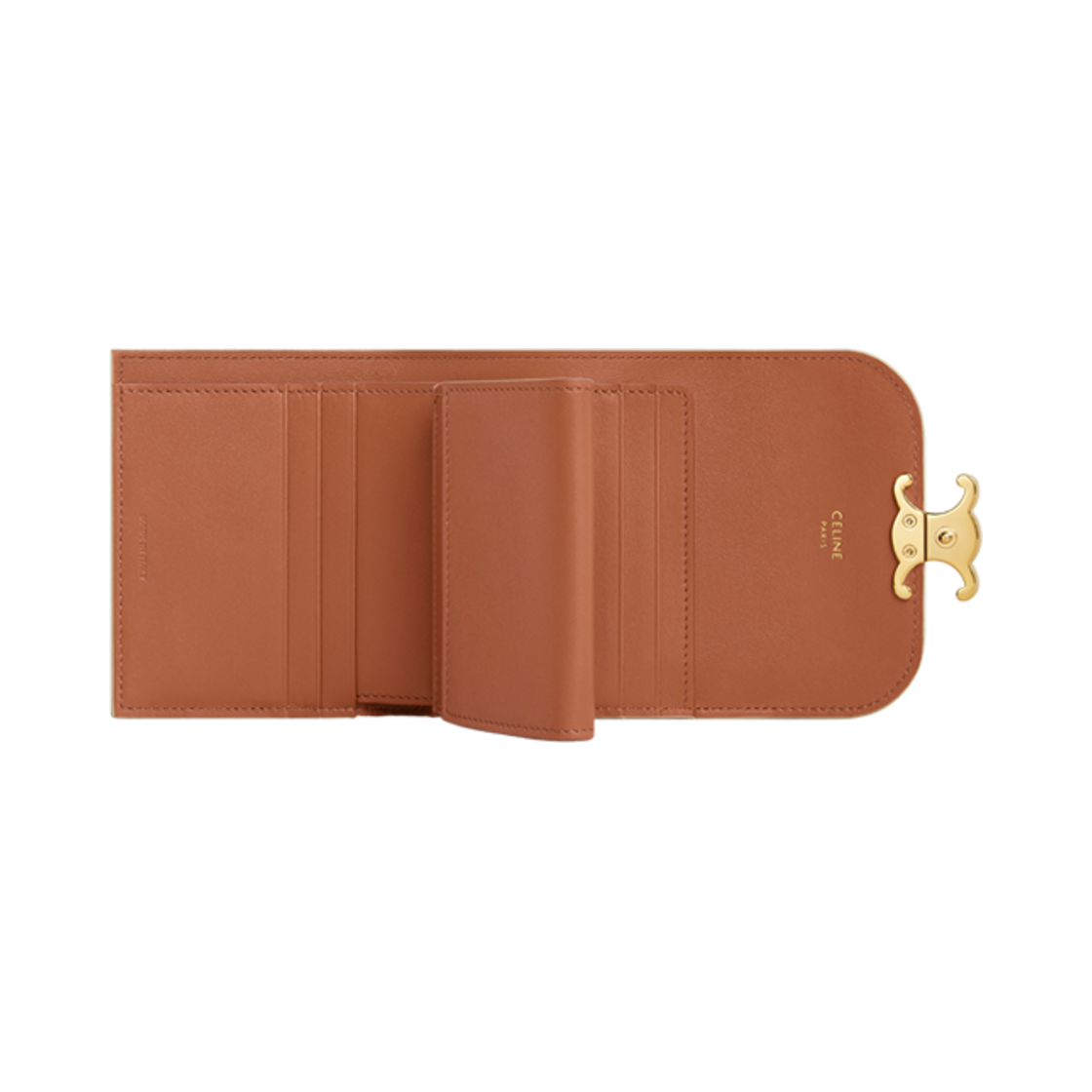 셀린느 스몰 월렛 트리옹프 트리옹프 캔버스 그레지(Celine Small Wallet Triomphe in Triomphe Canvas Grege) - 4