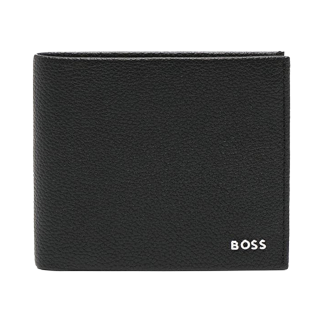 50499271-001 Hugo Boss Highway Leather Wallet with Logo Black