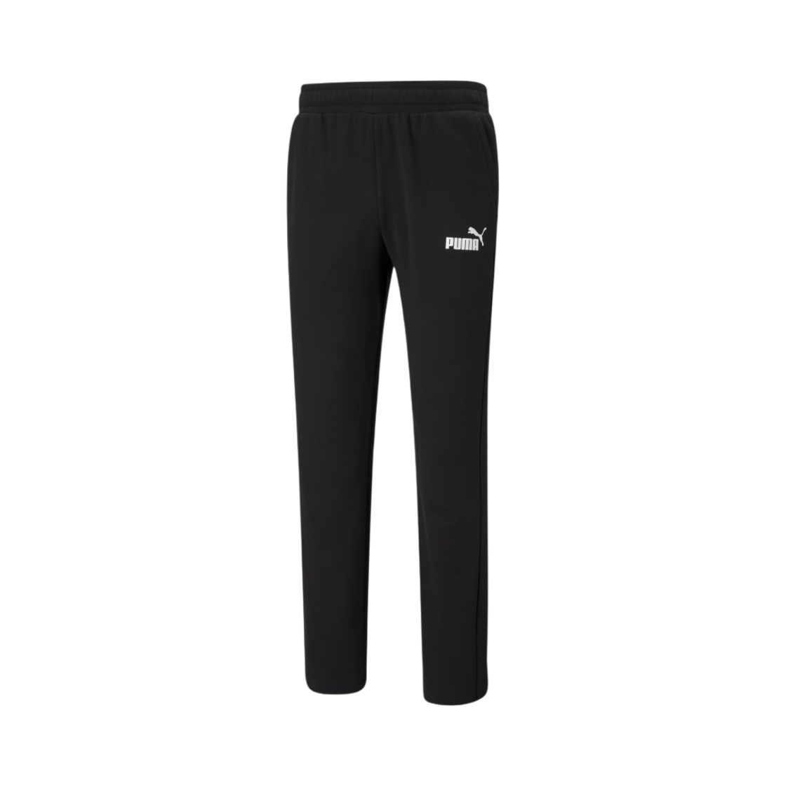 푸마 에센셜 로고 테리 팬츠 블랙(Puma ESS Logo Terry Pants Black) - 1
