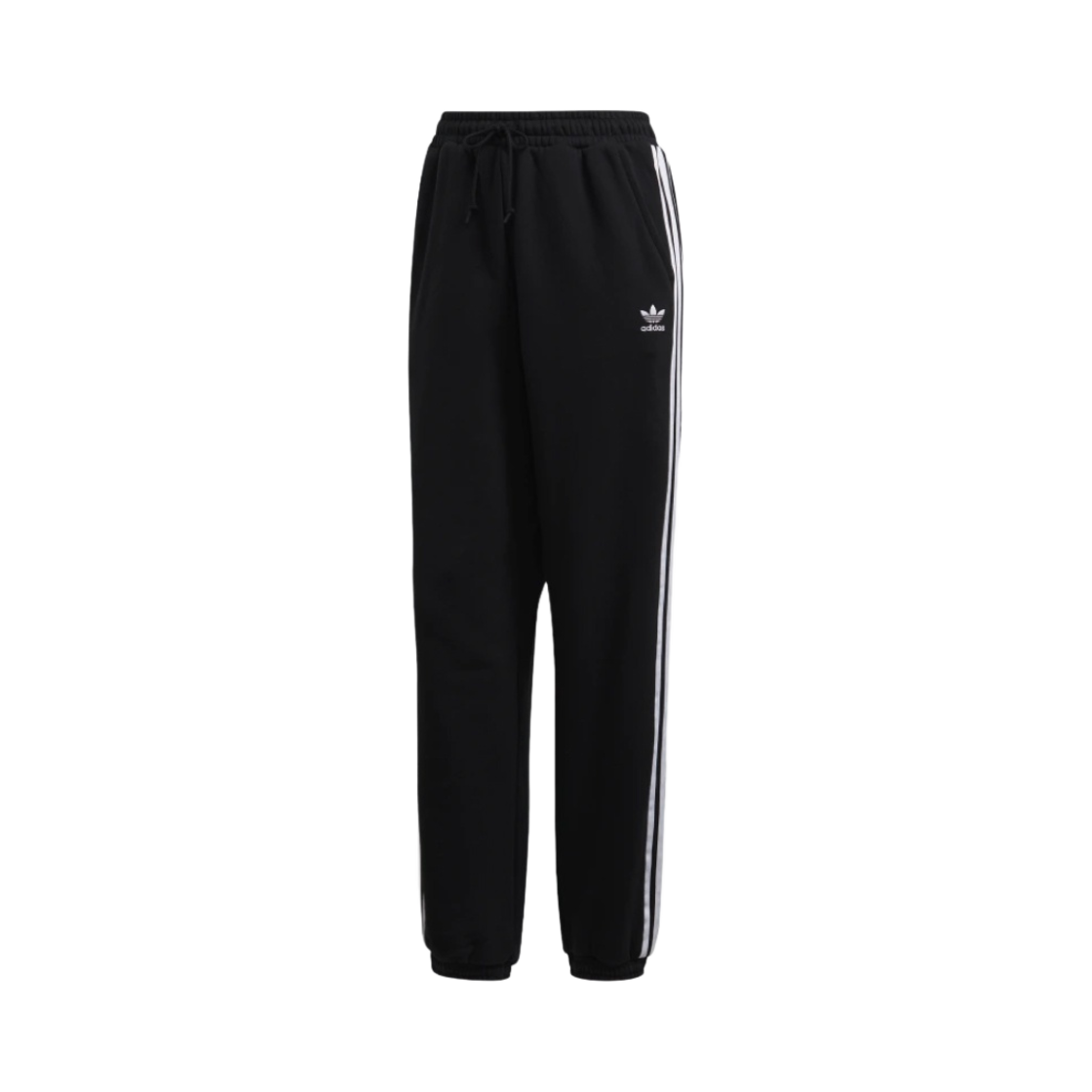 (W) 아디다스 조거 팬츠 블랙 - KR 사이즈((W) Adidas Jogger Pants Black - KR Sizing) - 1