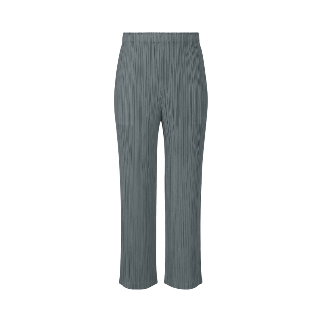 (W) 플리츠 플리즈 이세이 미야케 MC 메이 팬츠 다크 블루 그레이((W) Pleats Please Issey Miyake MC May Pants Dark Blue Gray) - 1