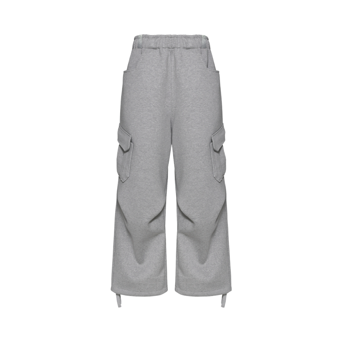 K25SSUP01 Kamien Oblique Cargo Sweatpants Gray