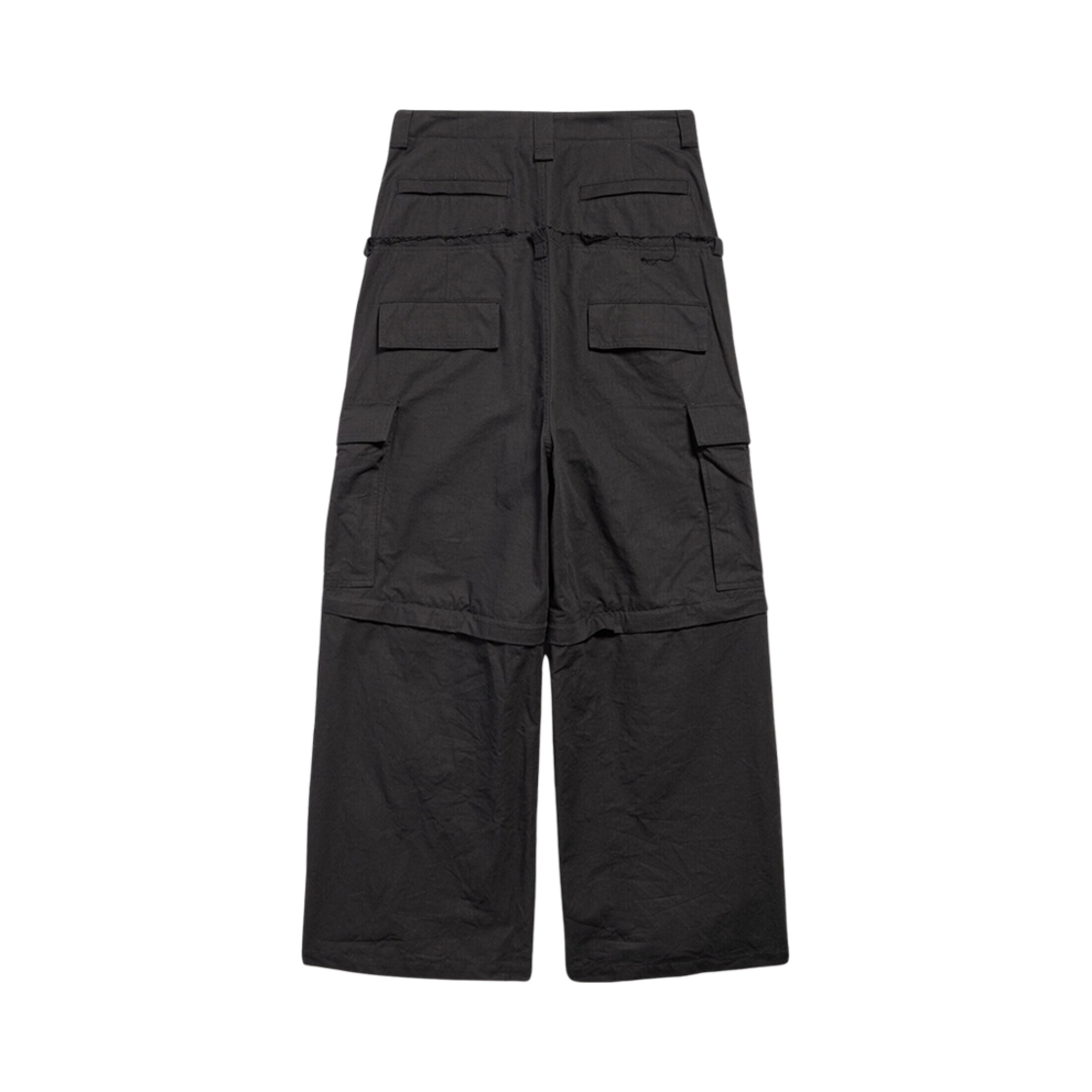 발렌시아가 컷 업 카고 팬츠 블랙(Balenciaga Cut Up Cargo Pants Black) - 2