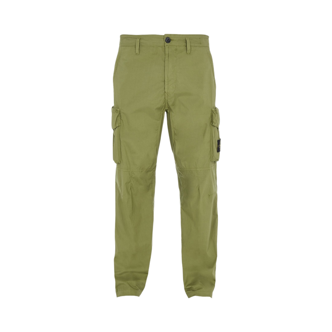 761532003-V0058 Stone Island 32003 Stretch Cotton Tela Paracadute Cargo Pants Olive Green - 22SS