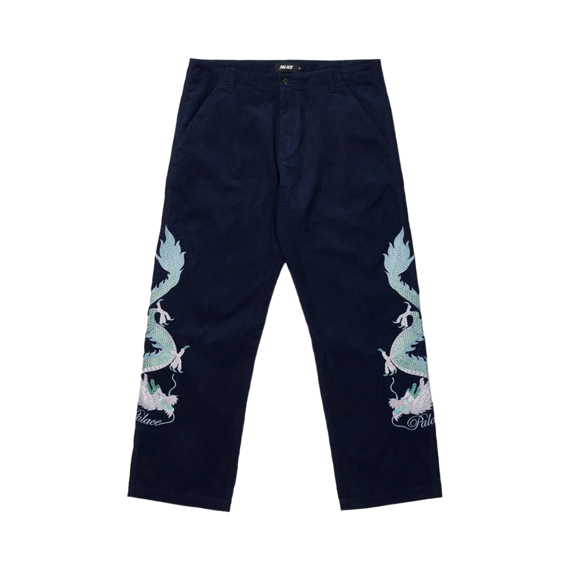 팔라스 더블 드래곤 투어 플레인 팬츠 네이비 - 22FW(Palace Double Dragon Tour Plain Pants Navy - 22FW) - 1