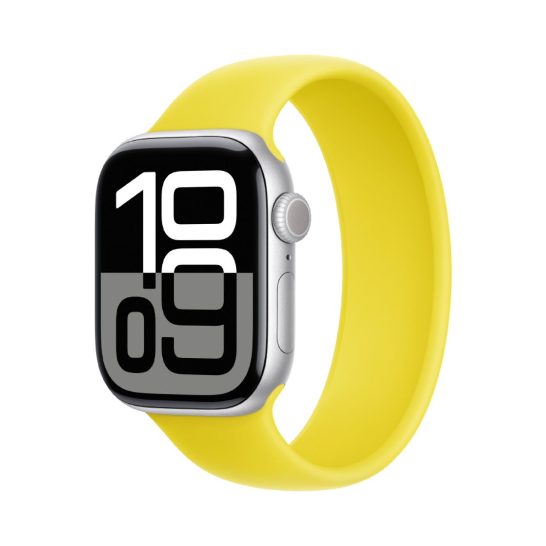 애플 워치 10 42mm GPS 실버 알루미늄 케이스 솔로 루프 스타 프루트 (국내 정식 발매 제품)(Apple Watch Series 10 42mm GPS Silver Aluminium Case with Solo Loop Star Fruit (Korean Ver.)) - 1