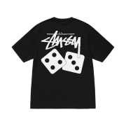 Stussy Dice Pigment Dyed T-Shirt Black 2023