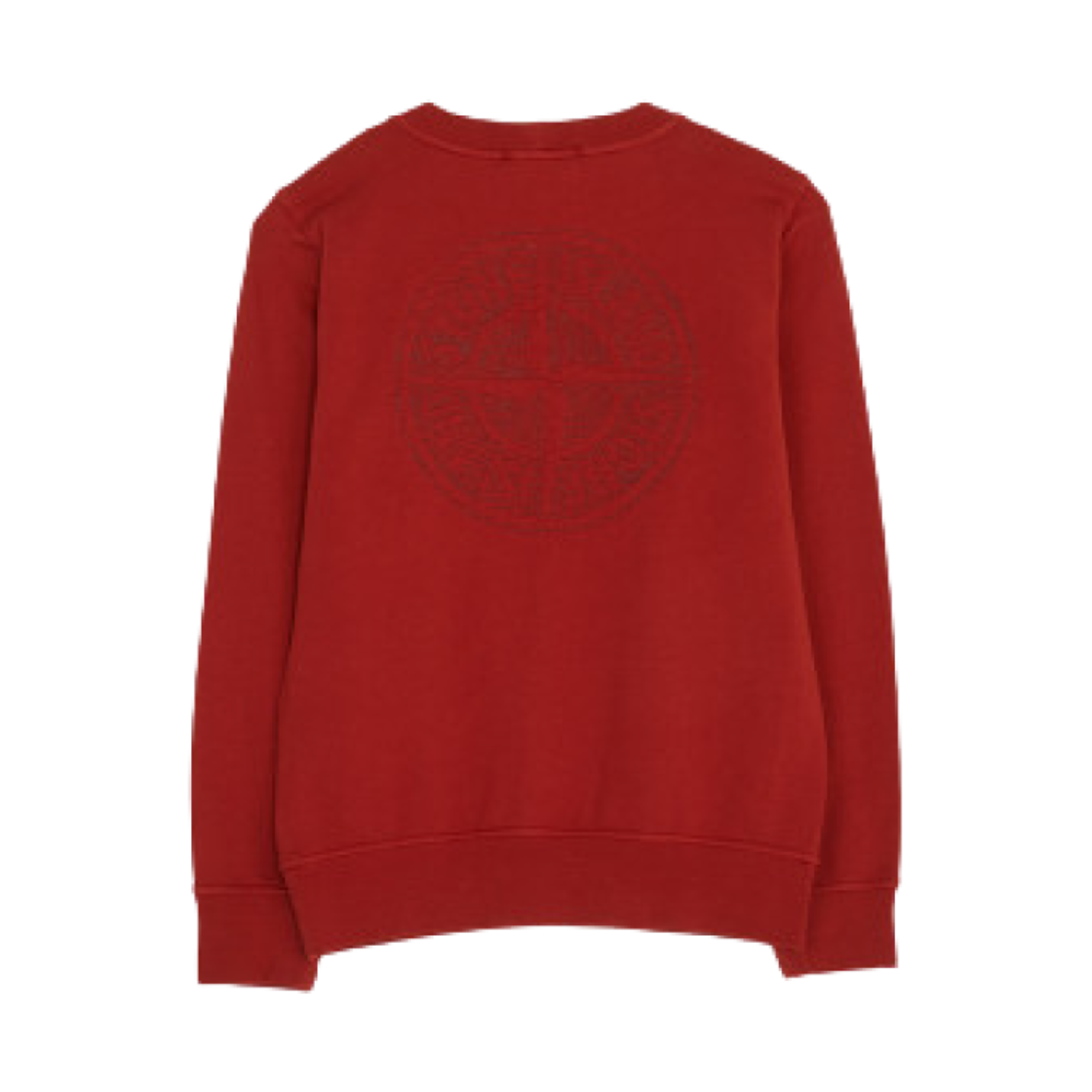 (키즈) 스톤 아일랜드 62044 로고 스웨트셔츠 브릭 - 23SS((Kids) Stone Island 62044 Logo Sweatshirt Brick - 23SS) - 2