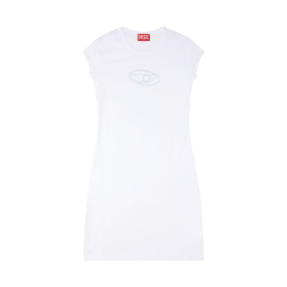 (W) 디젤 D-엔젤 숏 드레스 화이트((W) Diesel D-Angiel Short Dress White)