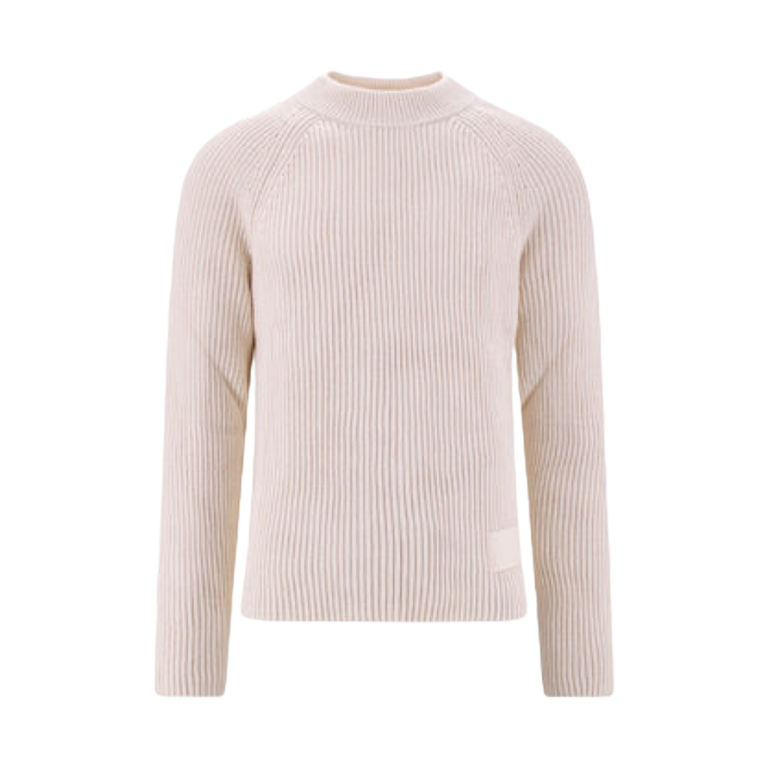 HKS024-KN0031-679 AMI Alexandre Mattiussi Crew Neck Sweater Nude Pink