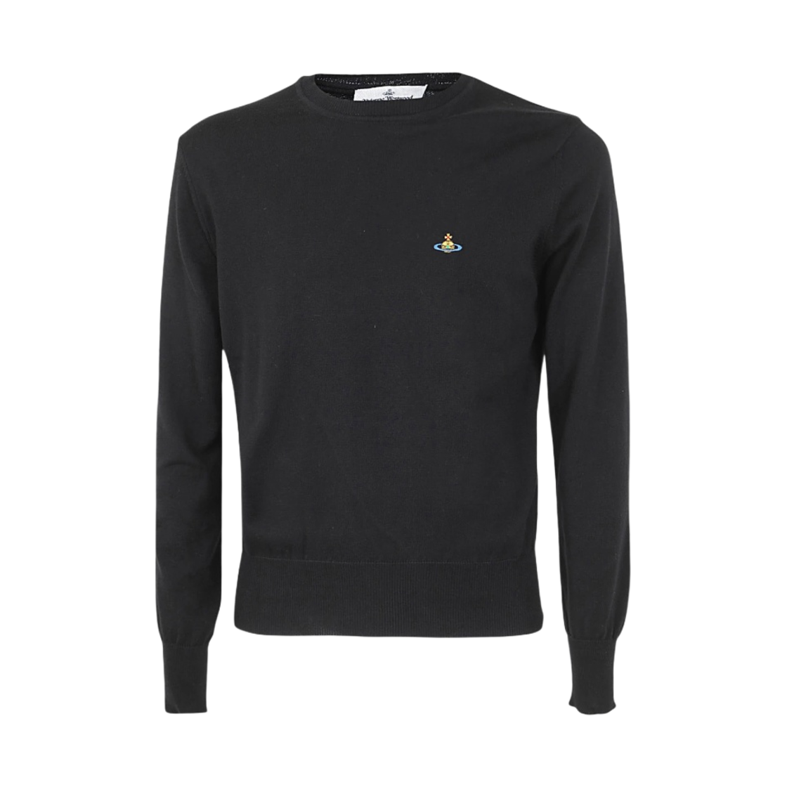비비안 웨스트우드 라운드 넥 니트 블랙(Vivienne Westwood Round Neck Knit Black) - 1