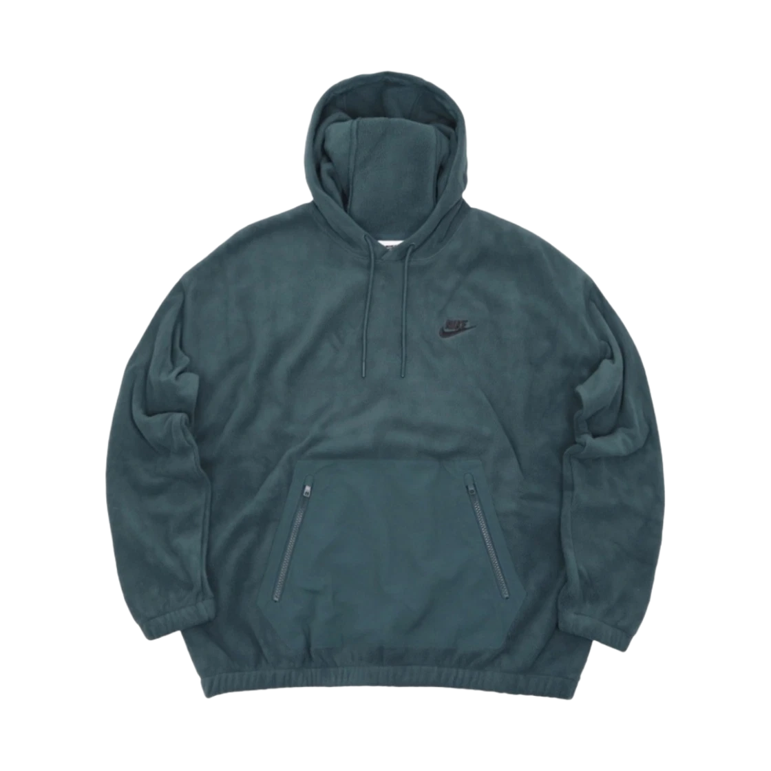 Nike Nike Club Fleece Polar Pullover Hoodie Deep Jungle Black - Asia · M