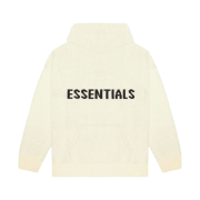 Essentials Knit Hoodie Cream - 20FW