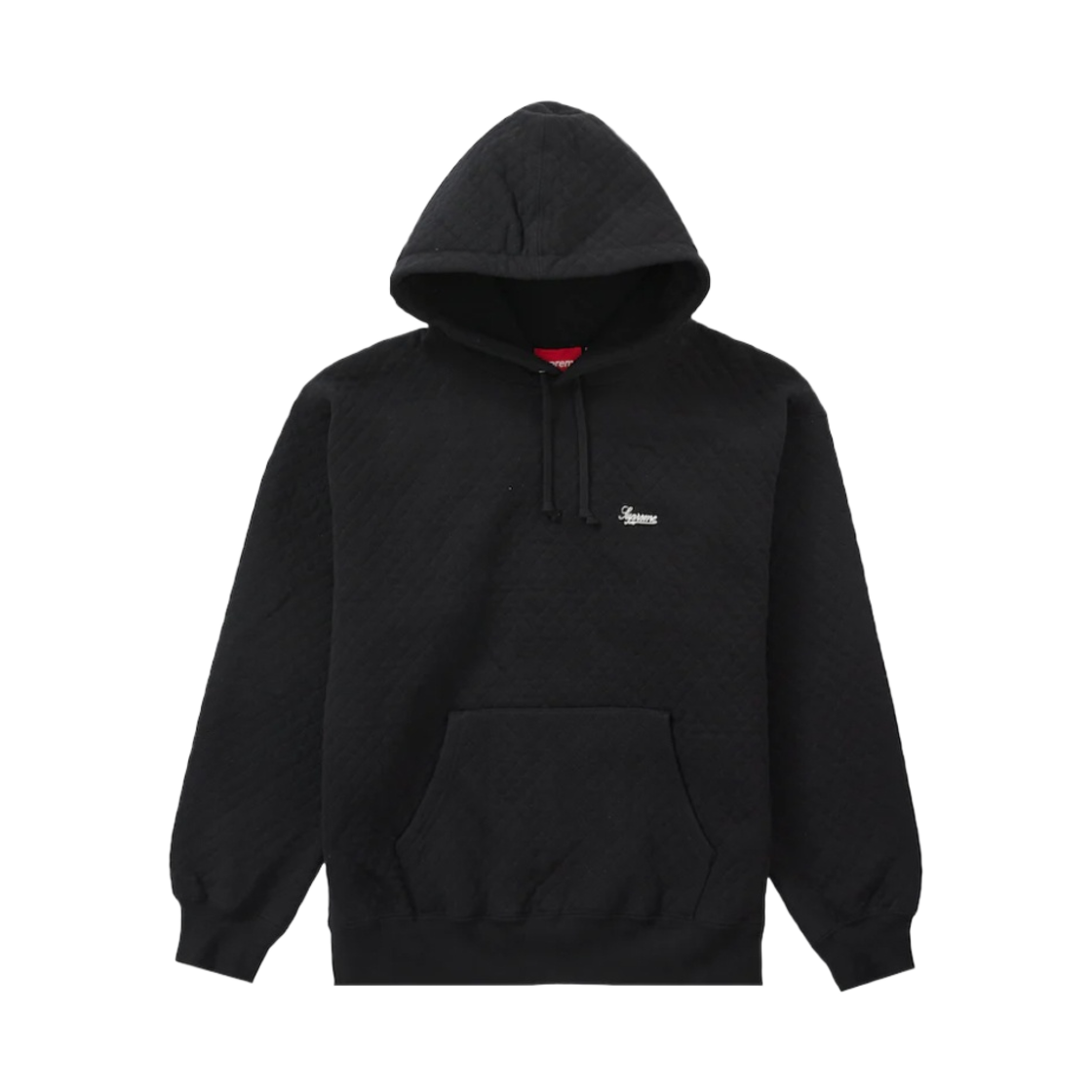 슈프림 마이크로 퀼티드 후드 스웨트셔츠 블랙 - 23SS(Supreme Micro Quilted Hooded Sweatshirt Black - 23SS) - 1