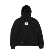 Jordan Essential Washed Fleece Hoodie Black - Asia