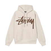 Stussy Big Stock Hoodie Putty