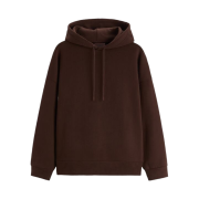 Zara x Studio Nicholson Oversized Hooded Sweatshirt Brown