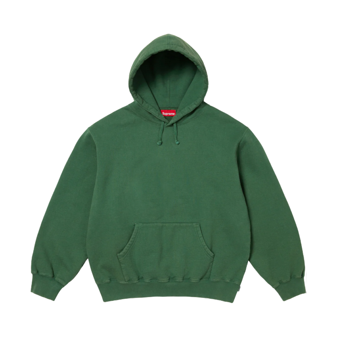 슈프림 프레이드 후드 스웨트셔츠 파인 - 25SS(Supreme Frayed Hooded Sweatshirt Pine - 25SS) - 2