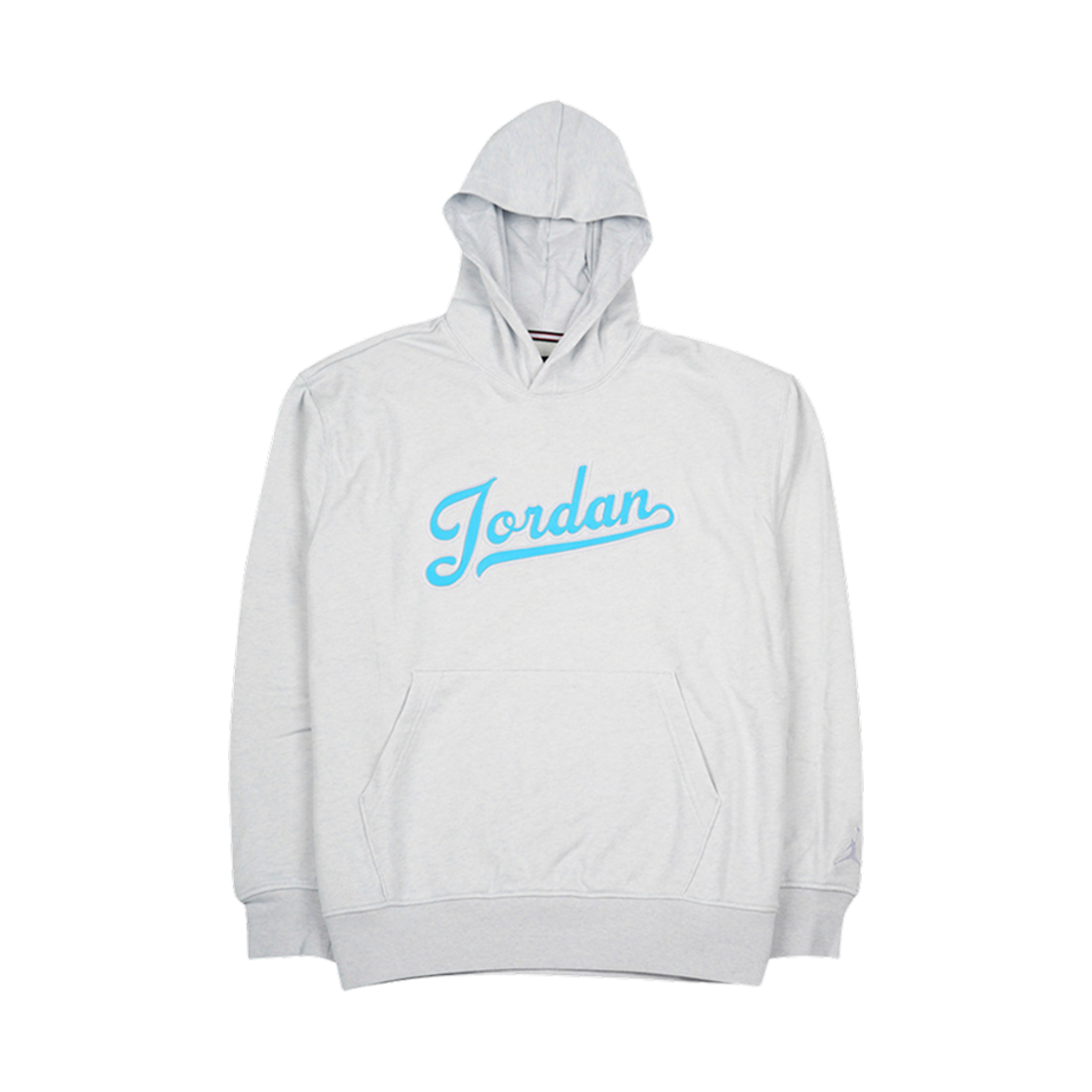 FN4614-043 Jordan Flight MVP Fleece Pullover Hoodie Pure Platinum Heather - Asia