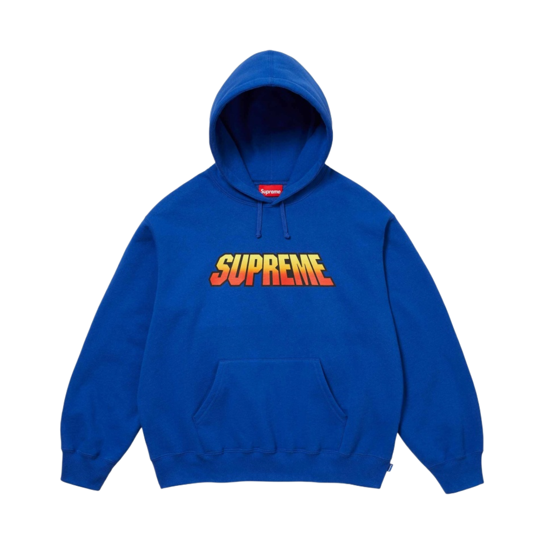 슈프림 그라디언트 후드 스웨트셔츠 로얄 - 24SS
