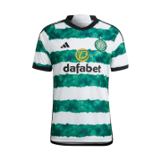 Adidas Celtic FC 2023/24 Home Jersey White Team Green - US Sizing (Non Marking Ver.)