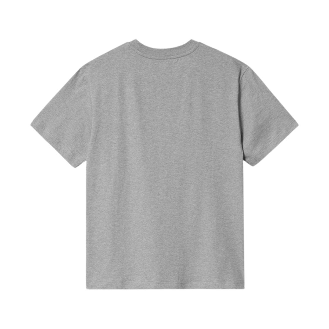 (W) 칼하트 WIP 포켓 티셔츠 그레이 헤더((W) Carhartt WIP Pocket T-Shirt Grey Heather) - 2
