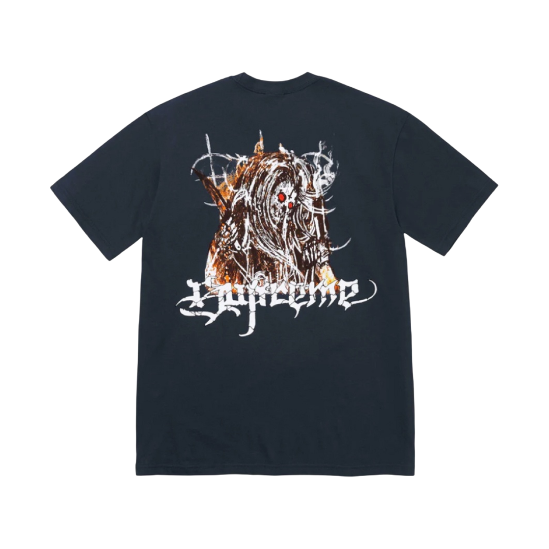 - Supreme Satan T-Shirt Navy - 24FW