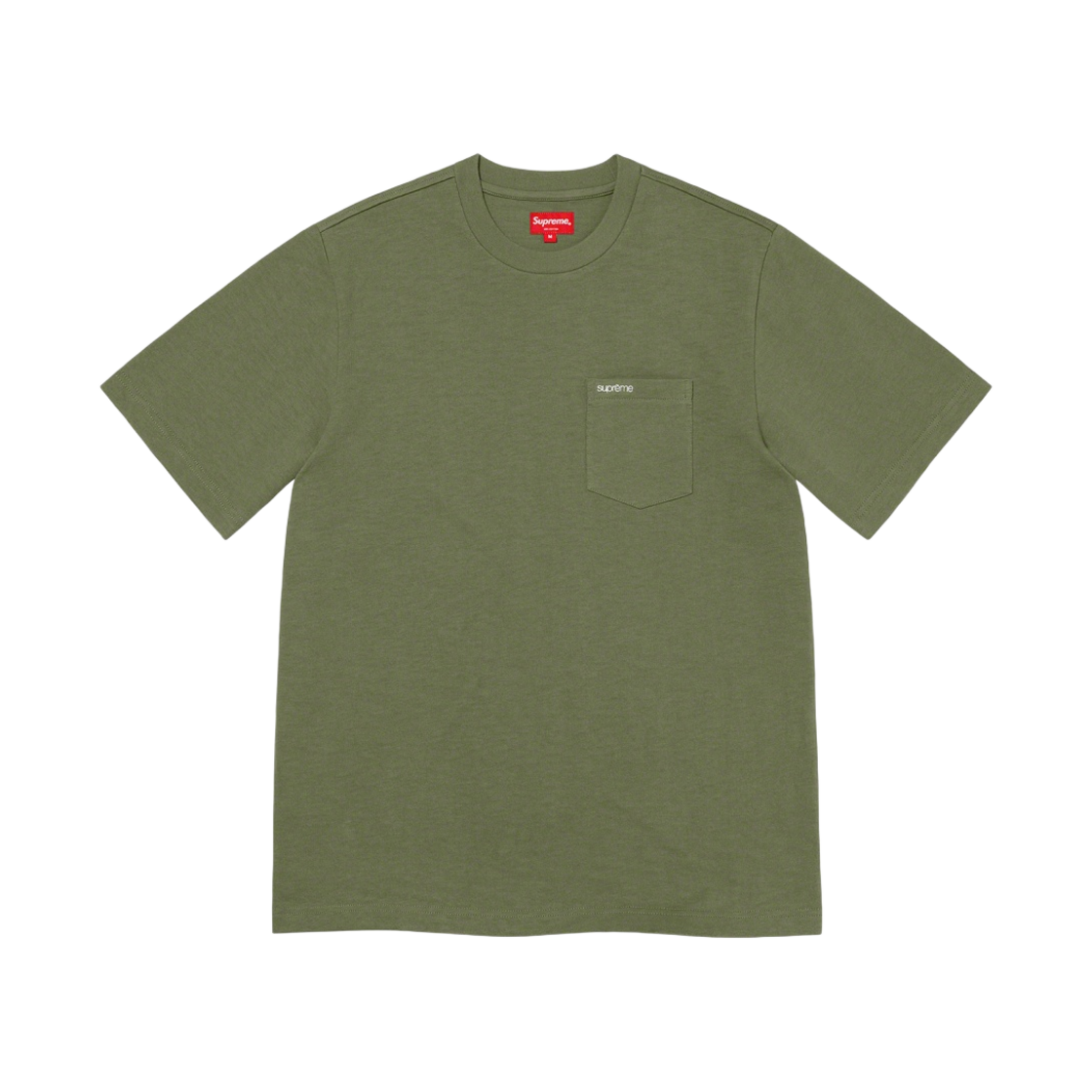 슈프림 숏슬리브 포켓 티셔츠 라이트 올리브 - 21SS(Supreme S/S Pocket T-Shirt Light Olive - 21SS) - 1
