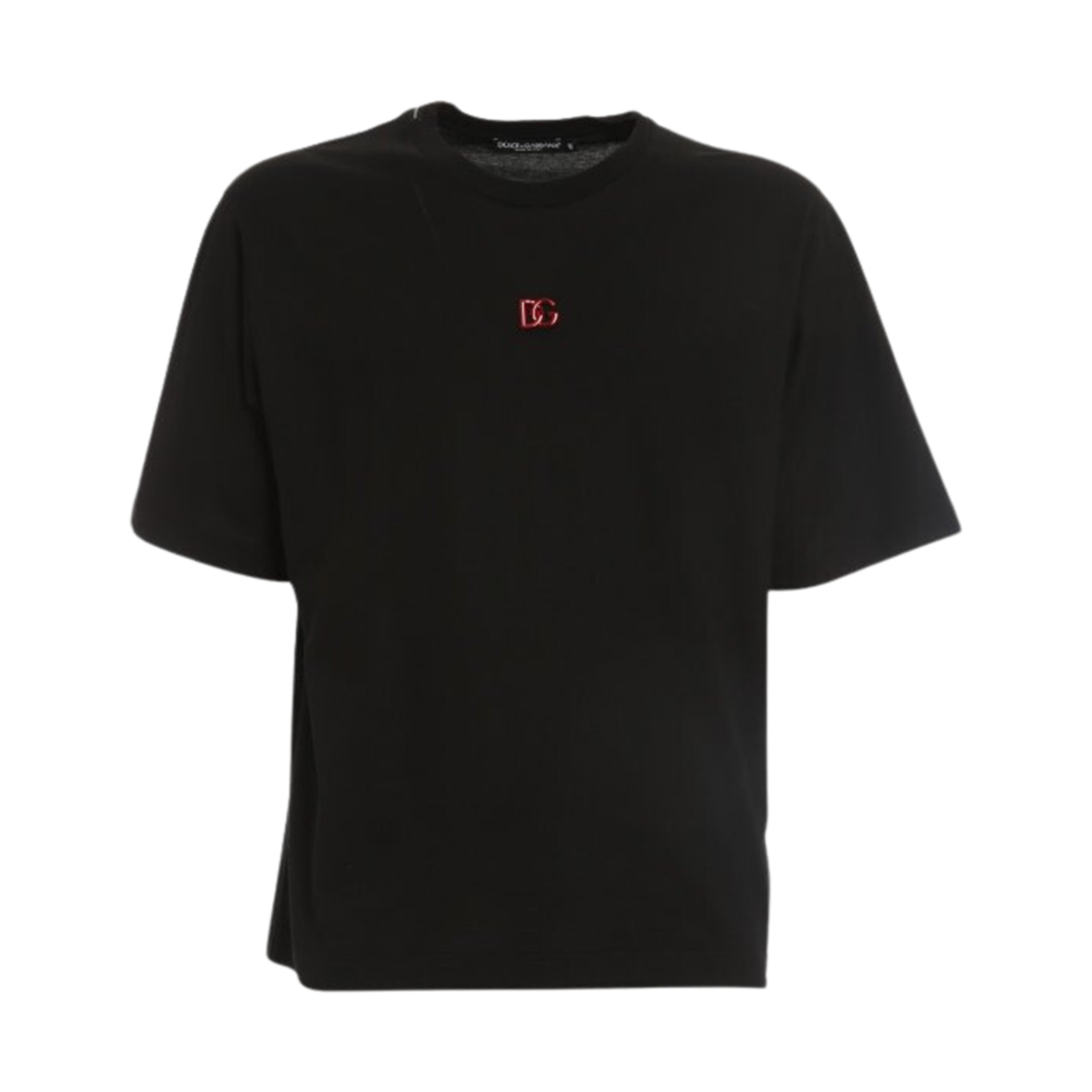 G8NC5Z-G7BYH-N0000 Dolce & Gabbana Metal Application T-Shirt Black