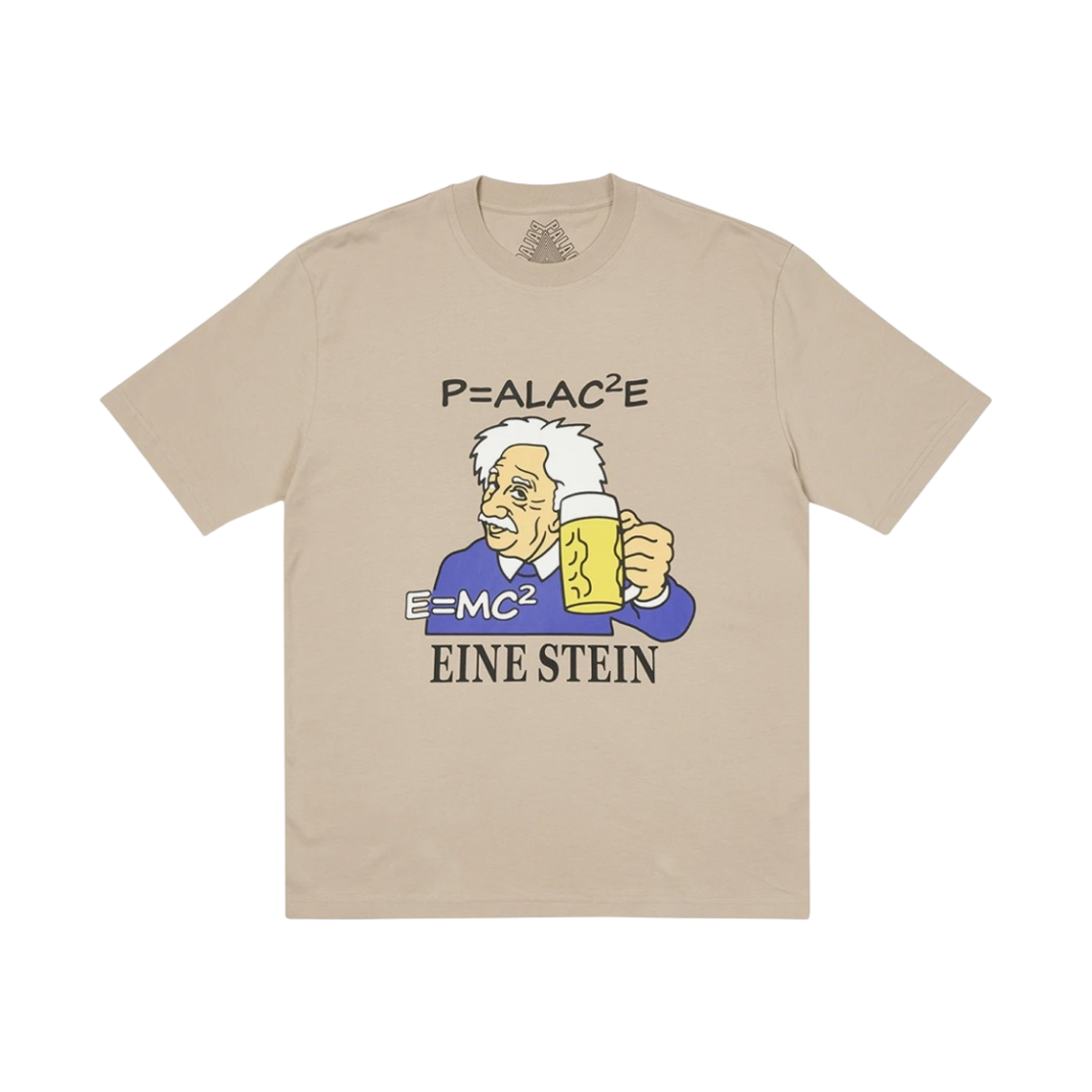 - Palace Eine Stein T-Shirt Mushroom - 21FW
