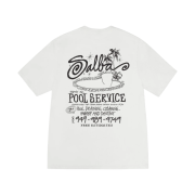 Stussy Pigment Dyed Pool Service T-Shirt Natural