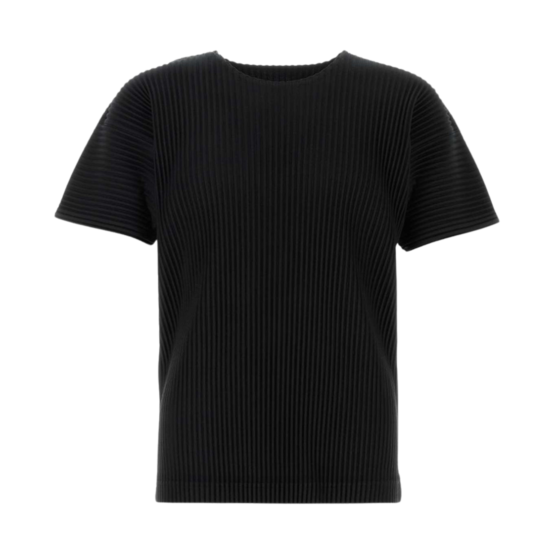 JK520-15 Homme Plisse Issey Miyake Polyester T-Shirt Black