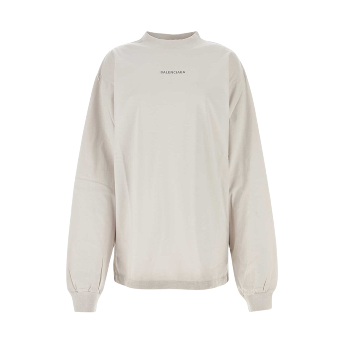 744449TQVN19016 Balenciaga Oversized T-Shirt White