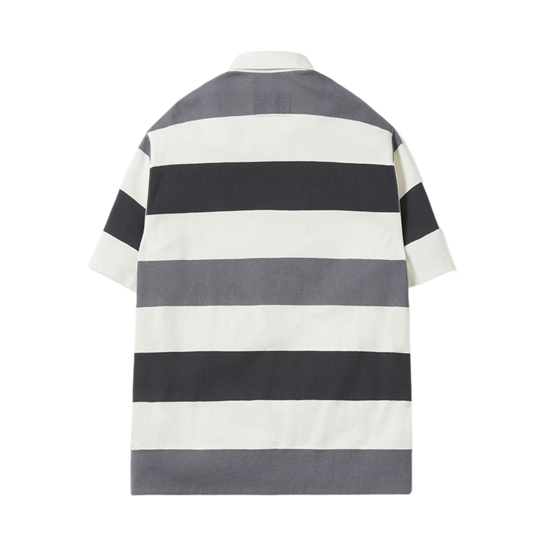 포터리 숏 슬리브 럭비 티셔츠 스트라이프 차콜(Pottery Short Sleeve Rugby T-Shirt Stripe Charcoal) - 2