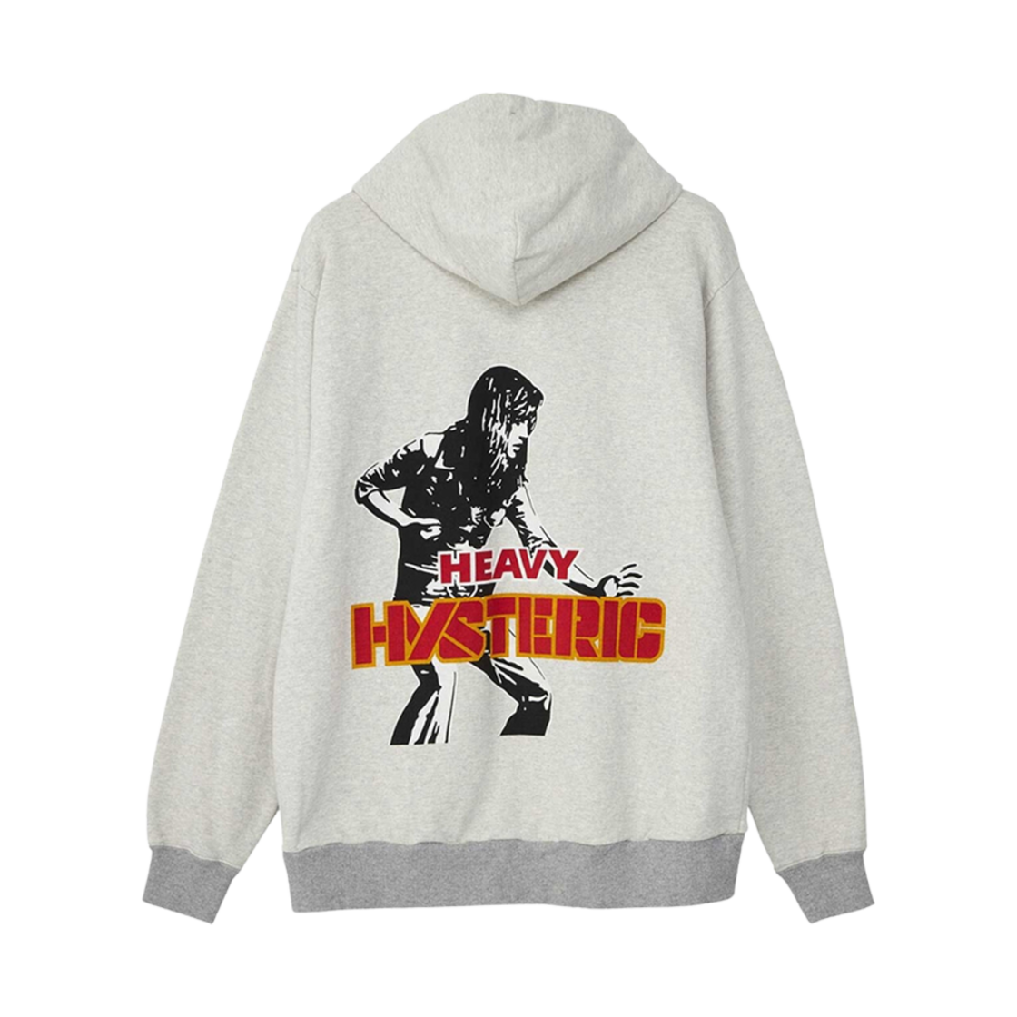 히스테릭 글래머 헤비 히스테릭 후드 탑 그레이(Hysteric Glamour Heavy Hysteric Hoodie Top Gray) - 2