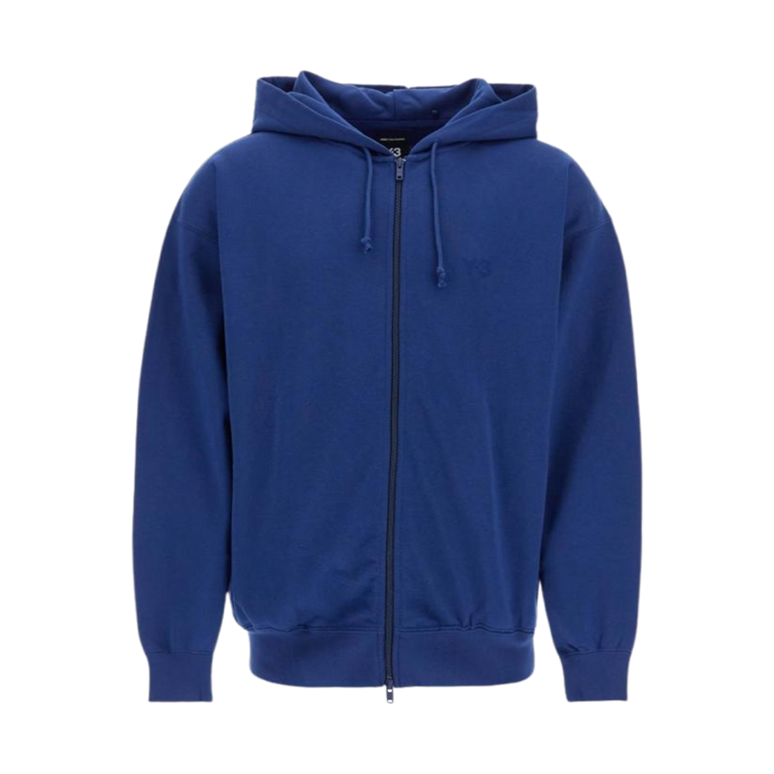 JM7839 Y-3 French Terry Zip Hoodie Blue
