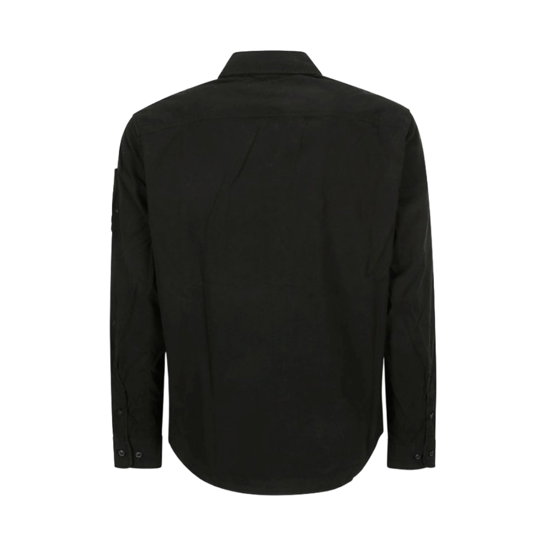 C.P. 컴퍼니 개버딘 지퍼 셔츠 블랙 - 23FW(C.P. Company Gabardine Zipped Shirt Black - 23FW) - 2