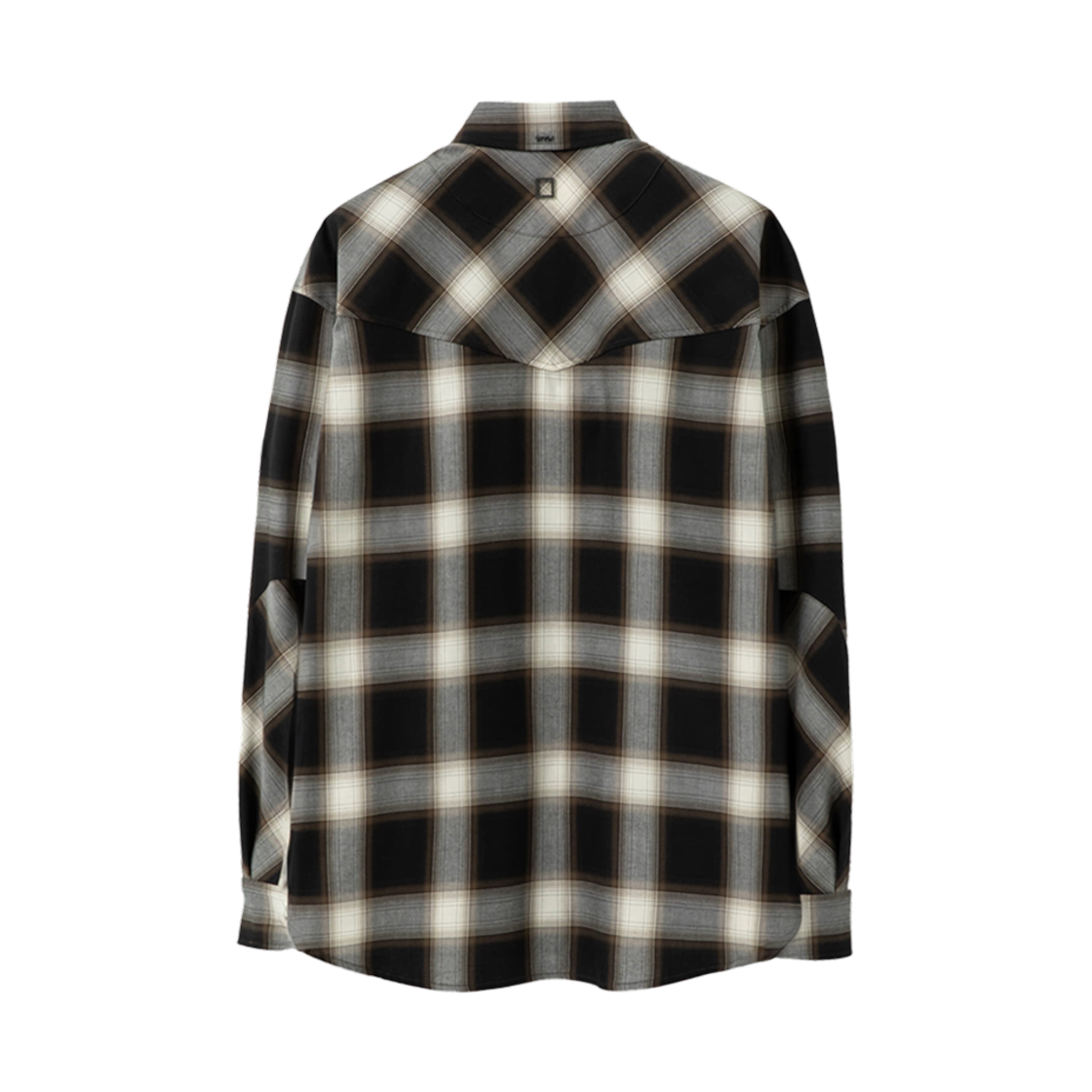 우영미 웨스턴 체크 셔츠 블랙 - 25SS(Wooyoungmi Western Check Shirt Black - 25SS) - 2
