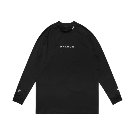 Malbon Golf x Nike Dri-Fit ADV Vapor Long Sleeve OLC Black