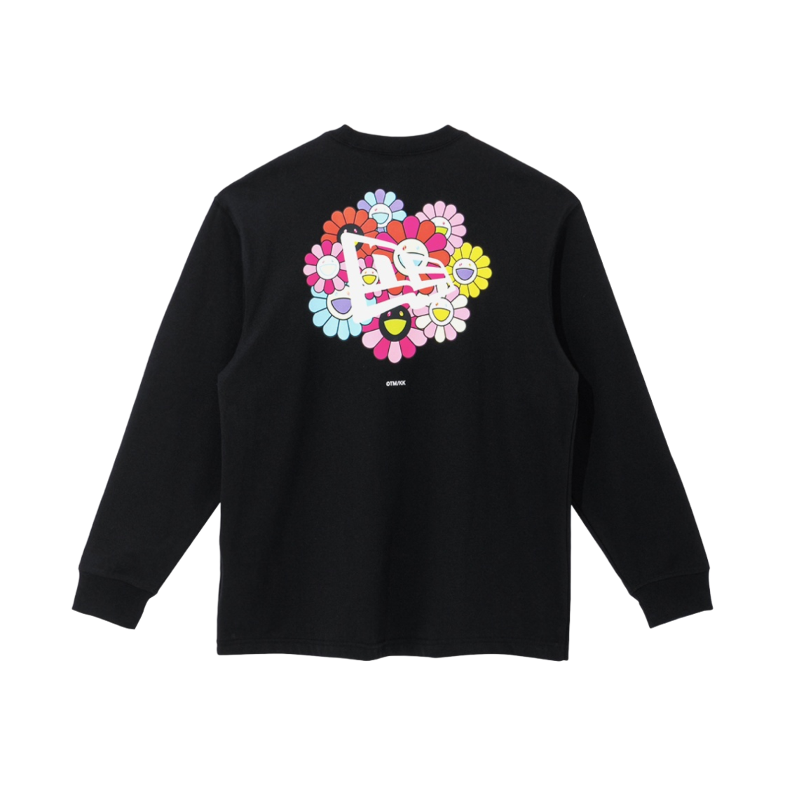 뉴에라 x 무라카미 타카시 플라워 롱슬리브 티셔츠 블랙(New Era x Murakami Takashi Flower Long Sleeve T-Shirt Black) - 2