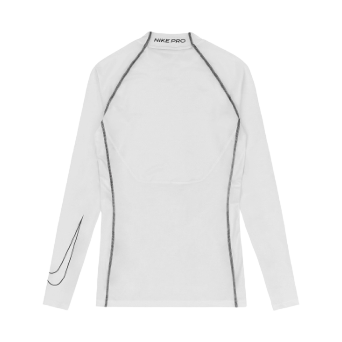 나이키 드라이핏 타이트핏 롱슬리브 탑 화이트 - 아시아(Nike Pro Dri-Fit Tight-Fit Long Sleeve Top White - Asia) - 2